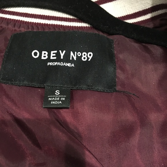 Obey Varsity Jacket - Picture 5 of 8