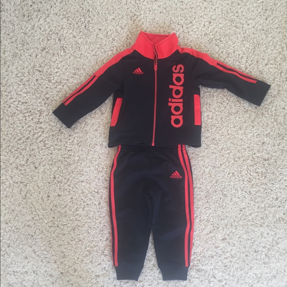 Baby adidas tracksuit. Size 12 months.