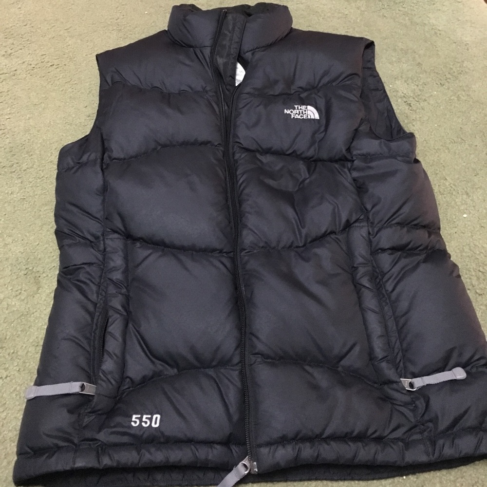 Black North Face vest
