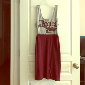 Aggie T-Shirt Dress