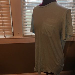 Men's Long Tee Light Blue - Urban Tee