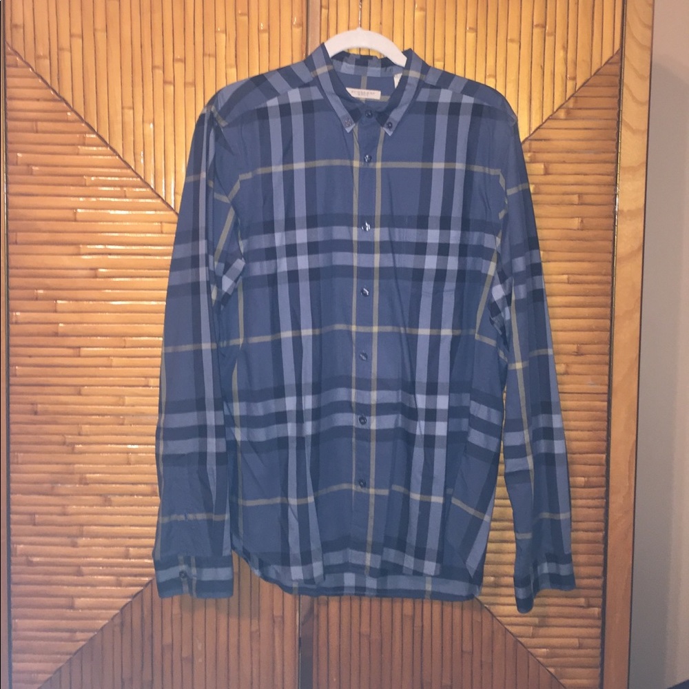 Burberry Button Down Dress Shirt