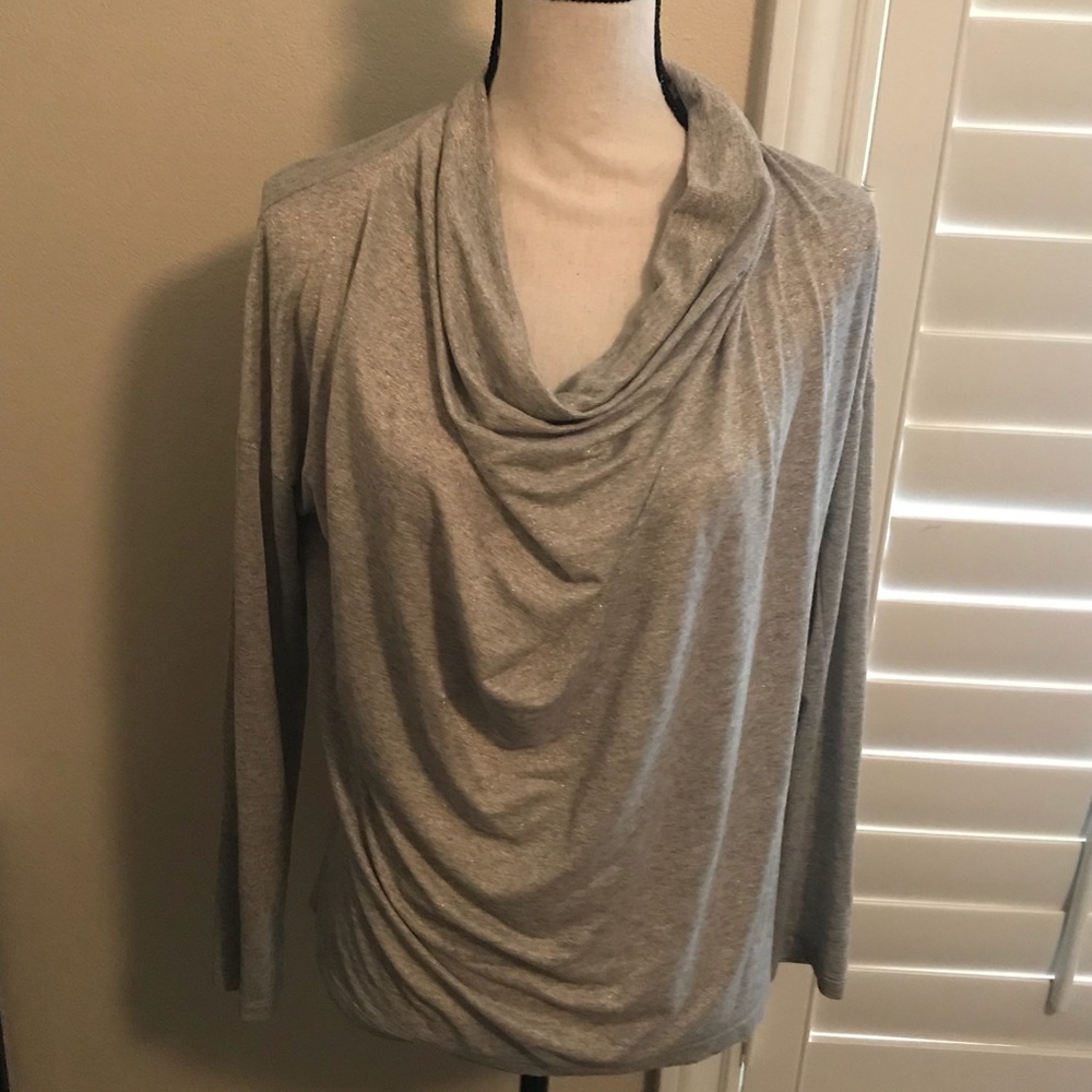 Splendid gray long sleeve top