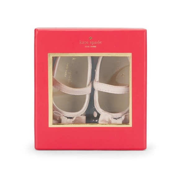 NIB Kate Spade Baby Lace Mary Jane Shoes - Picture 2 of 5