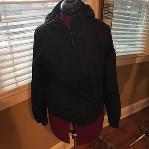 Women's Old Navy Black Rain Jacket
