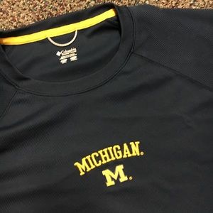 MICHIGAN COLUMBIA T SHIRT