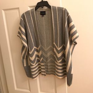 Anthropologie Gray poncho