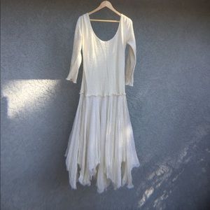 Vintage Cream Wedding Dress