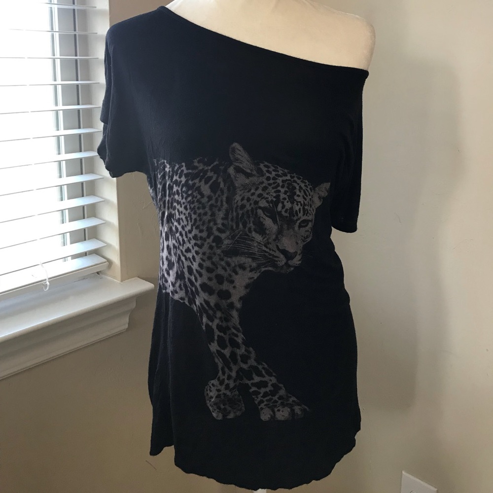 Leopard tee