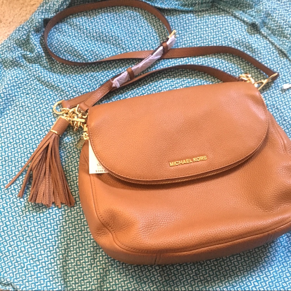 Michael Kors brown leather purse