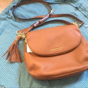 Michael Kors brown leather purse