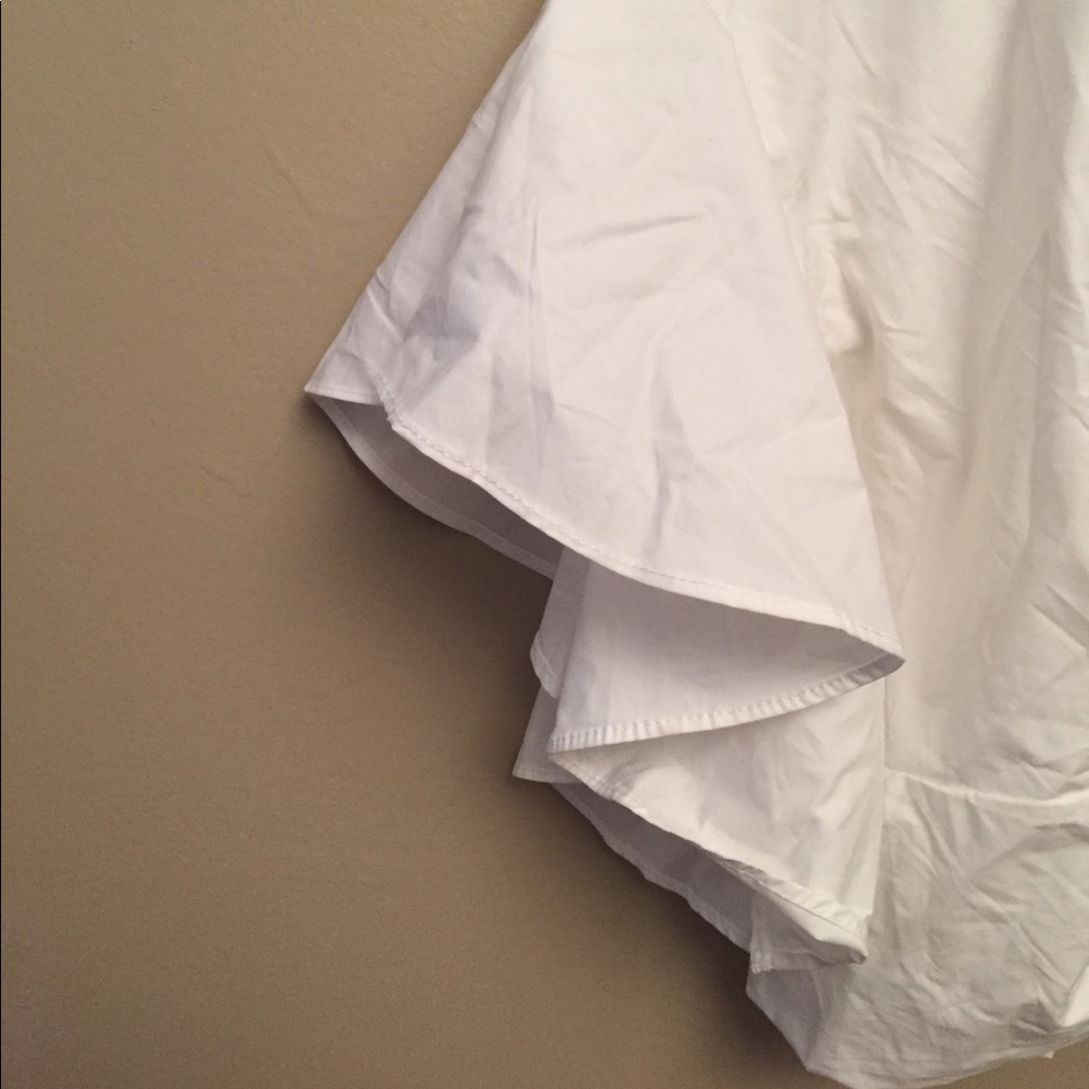 White Ruffle Top - Picture 2 of 6