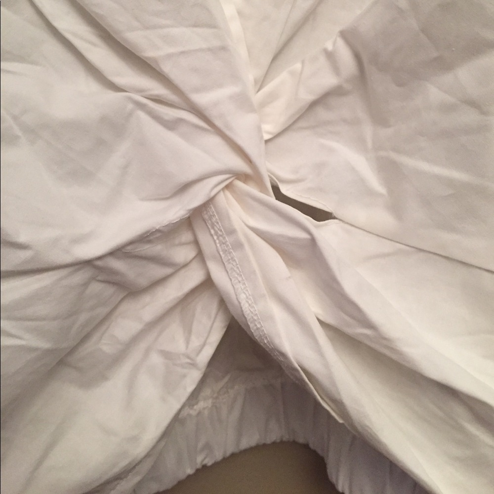 White Ruffle Top - Picture 4 of 6