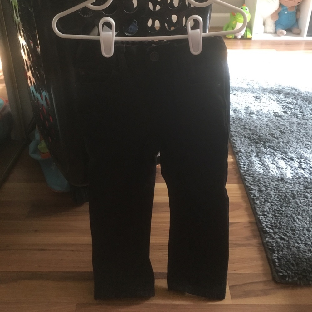 2T Boys Skinny Jeans, Black