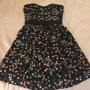 Strapless Mini Dress