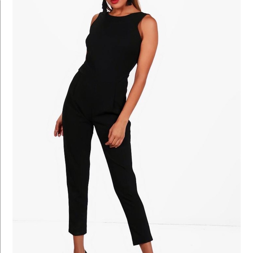 Tailored jumpsuit (black) - never worn