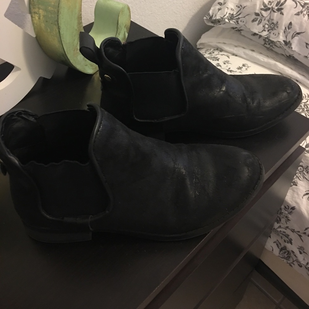 Black booties
