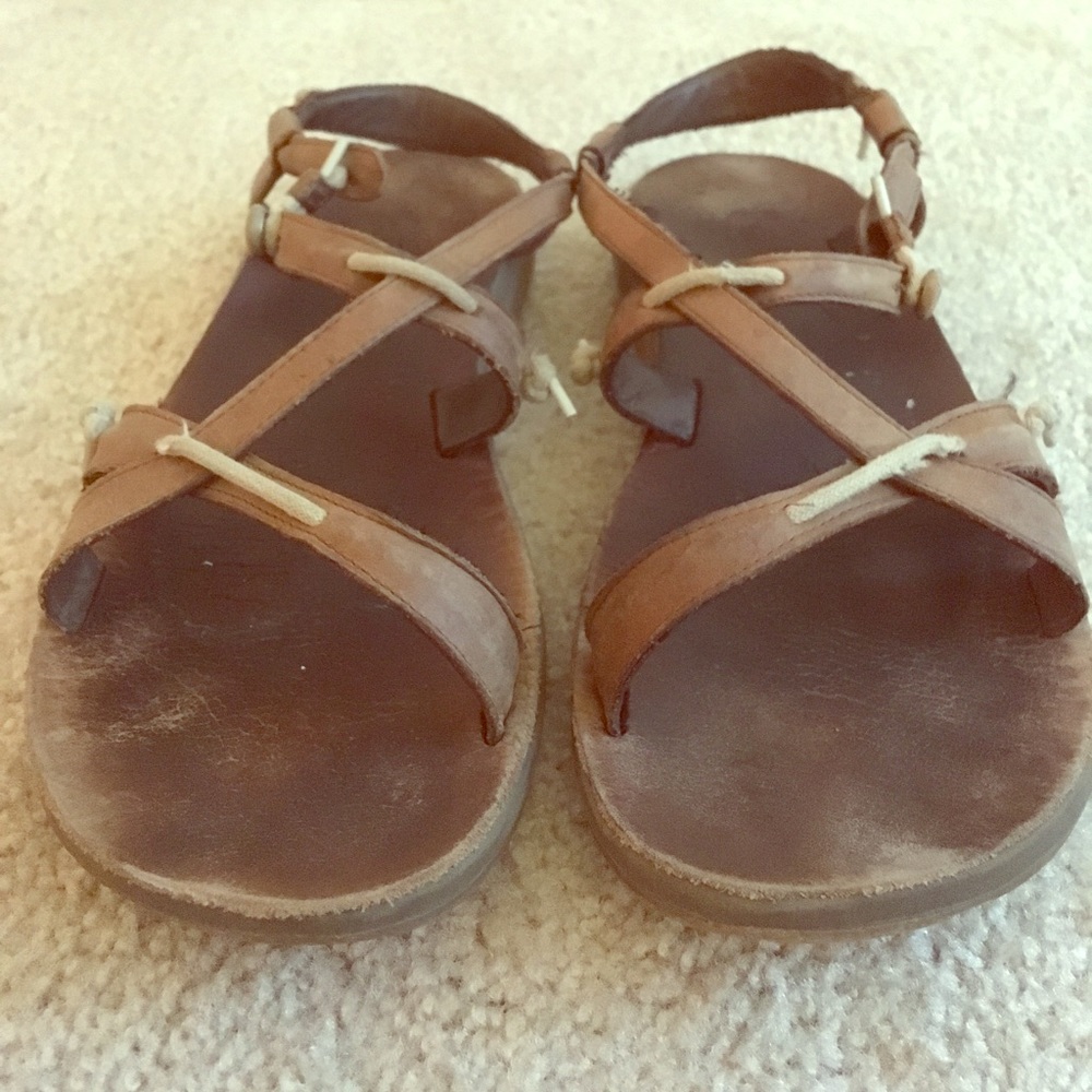 Chacos Size 9 Brown Leather Sandals