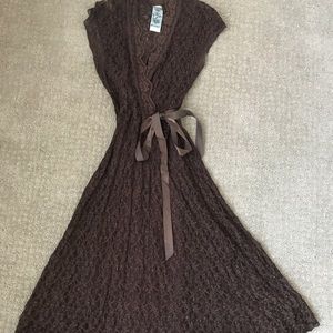 Lace Cap Sleeve Dress