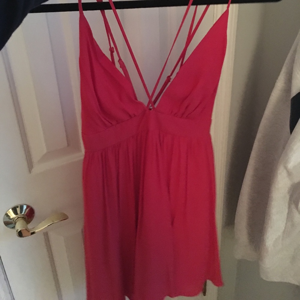 Red dress