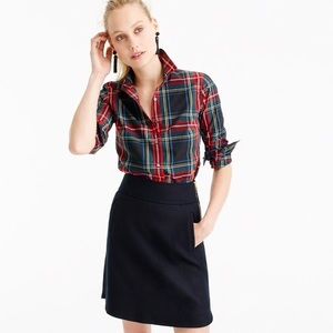 J.crew perfect shirt in Stewart Plaid 00