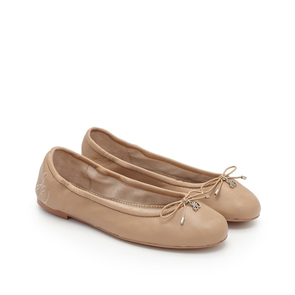 Nude Sam Edelman Ballet Flats--Signs of wear