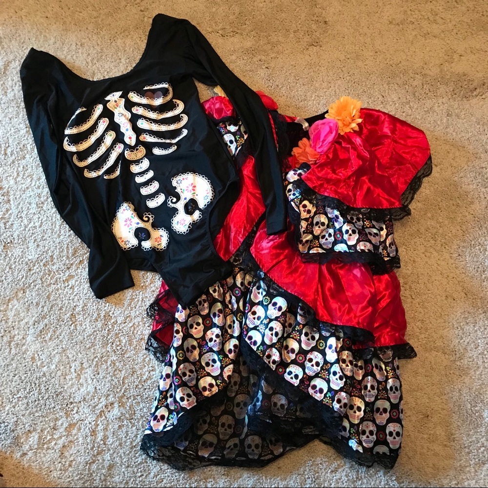 Day Of The Dead ADULT Halloween Costume