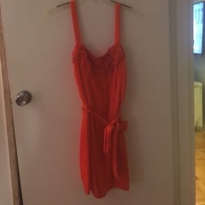 Alice & Olivia - orange dress XS