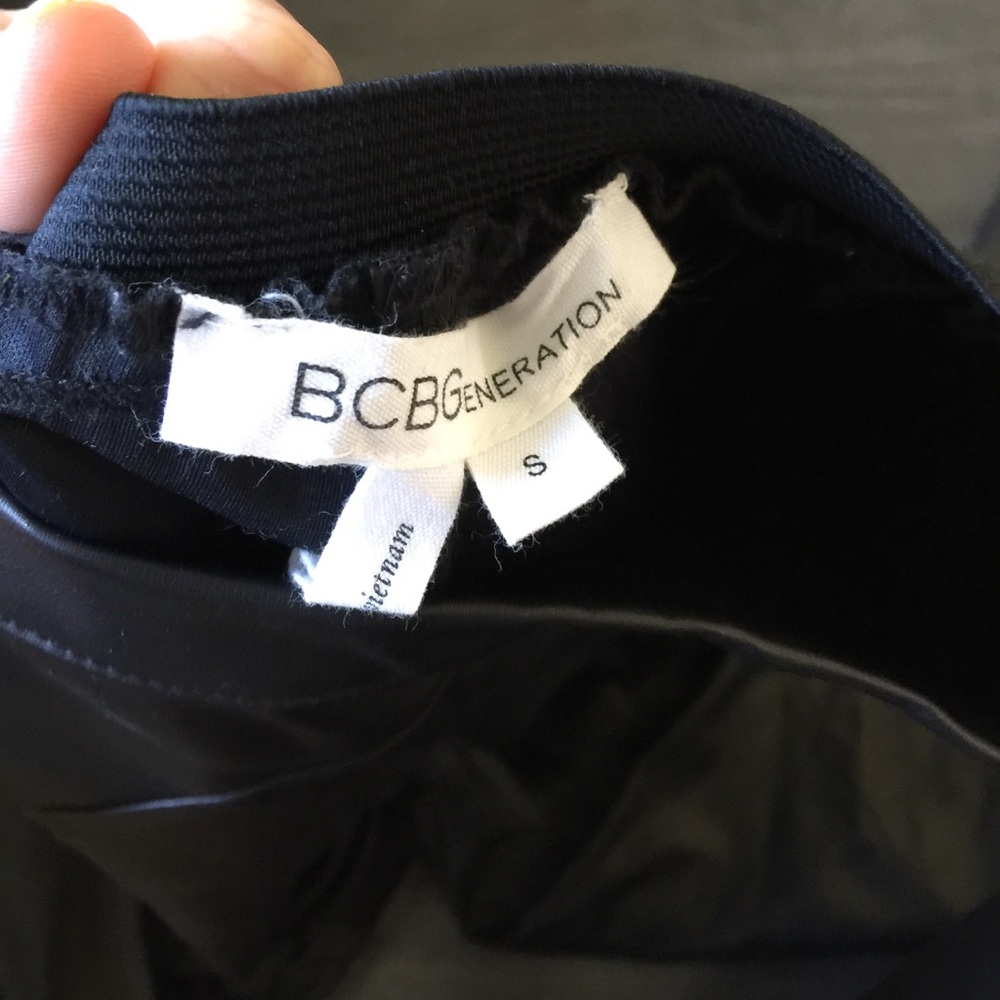BCBG Sexy Black Sleek Pants