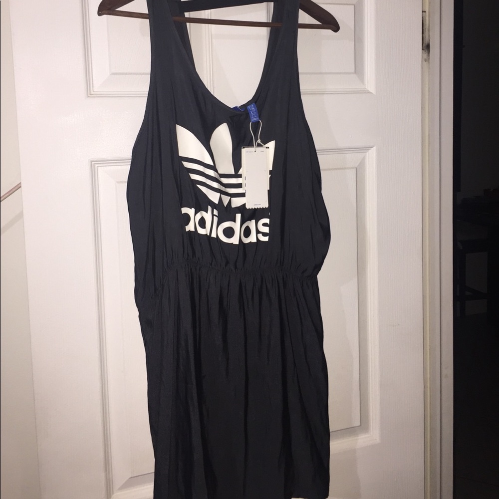 Black new adidas dress