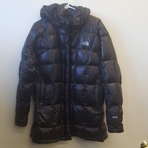 The North Face Glossy Down Puffer Coat