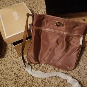 Mk mauve nylon crossover new