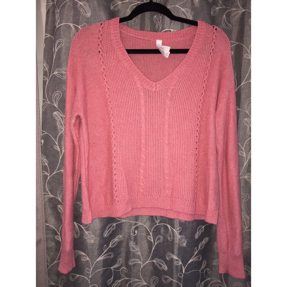 Pink sweater
