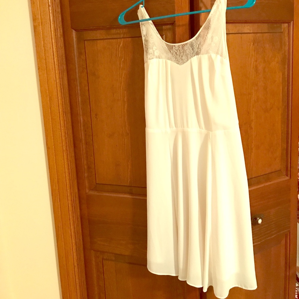 Express white dress