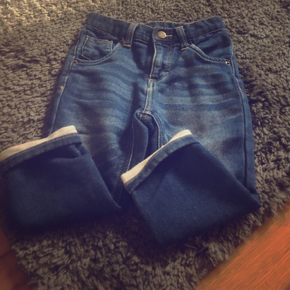 Size 18 MTHS, Skinny Cuffed Jeans for Boys