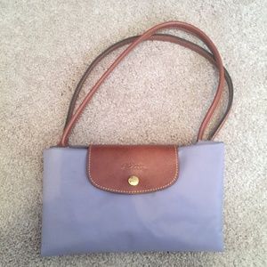 LONGCHAMP TARO/PURPLE TOTE BAG