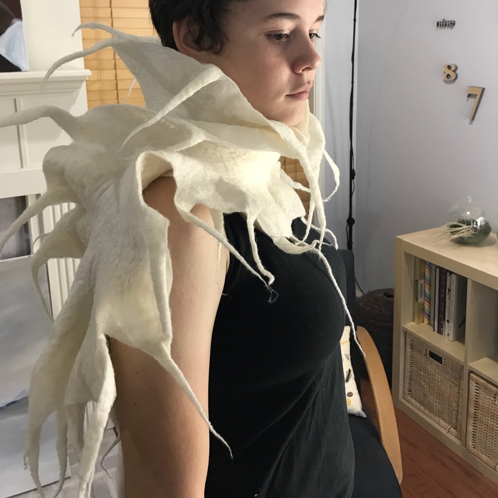 One of a kind, hand made scarf