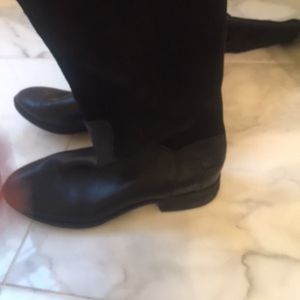 Sam Edelman boots with leather and suede