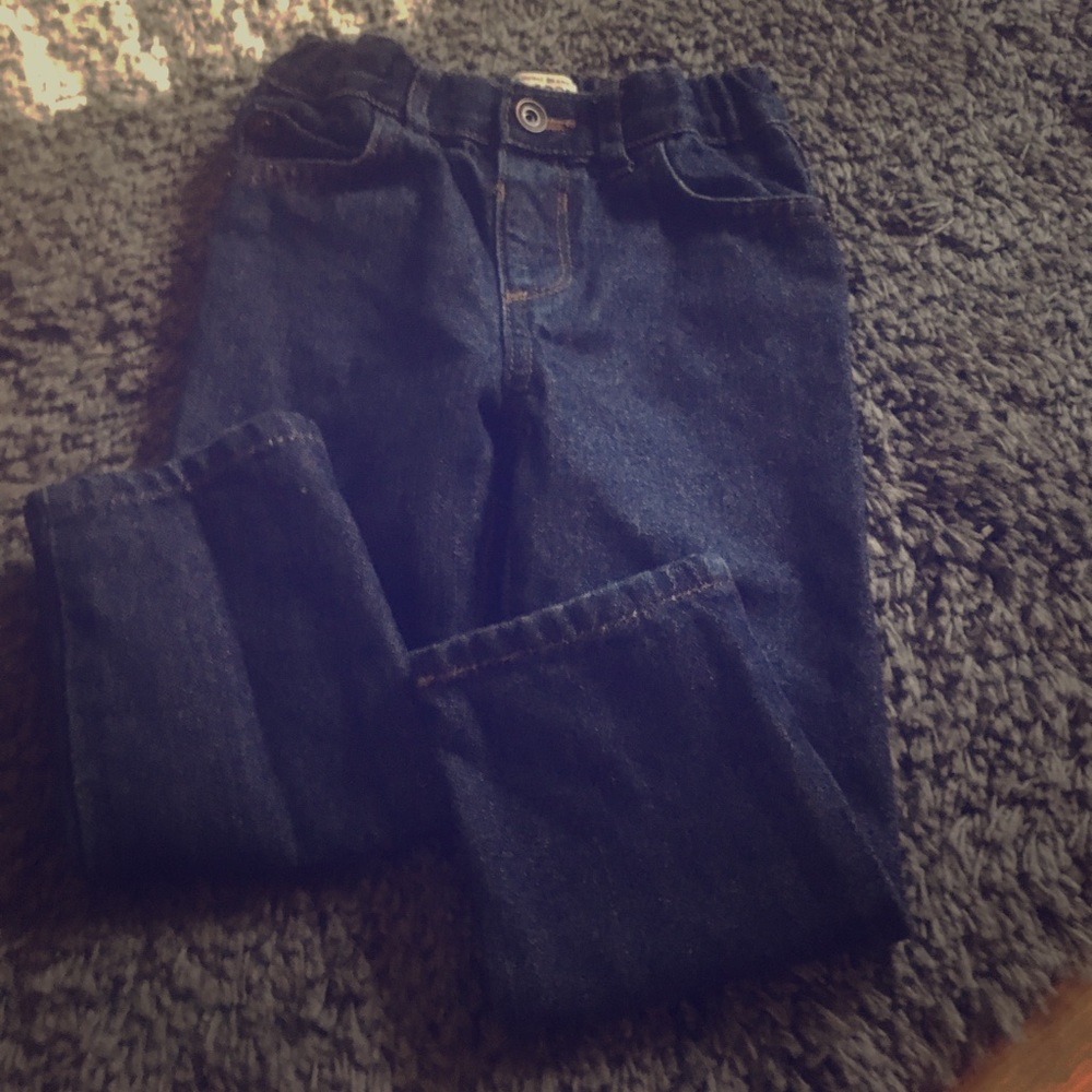 Dark Wash, 2T Boys Skinny Jeans