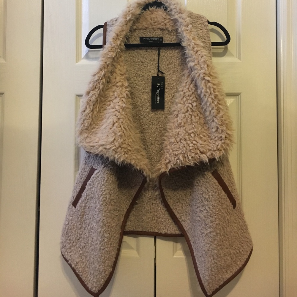 Tan color vest