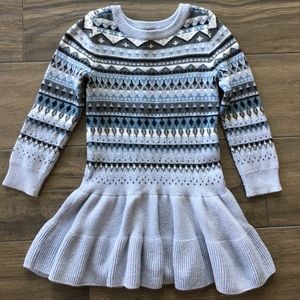 Gap fair isle sweater dress