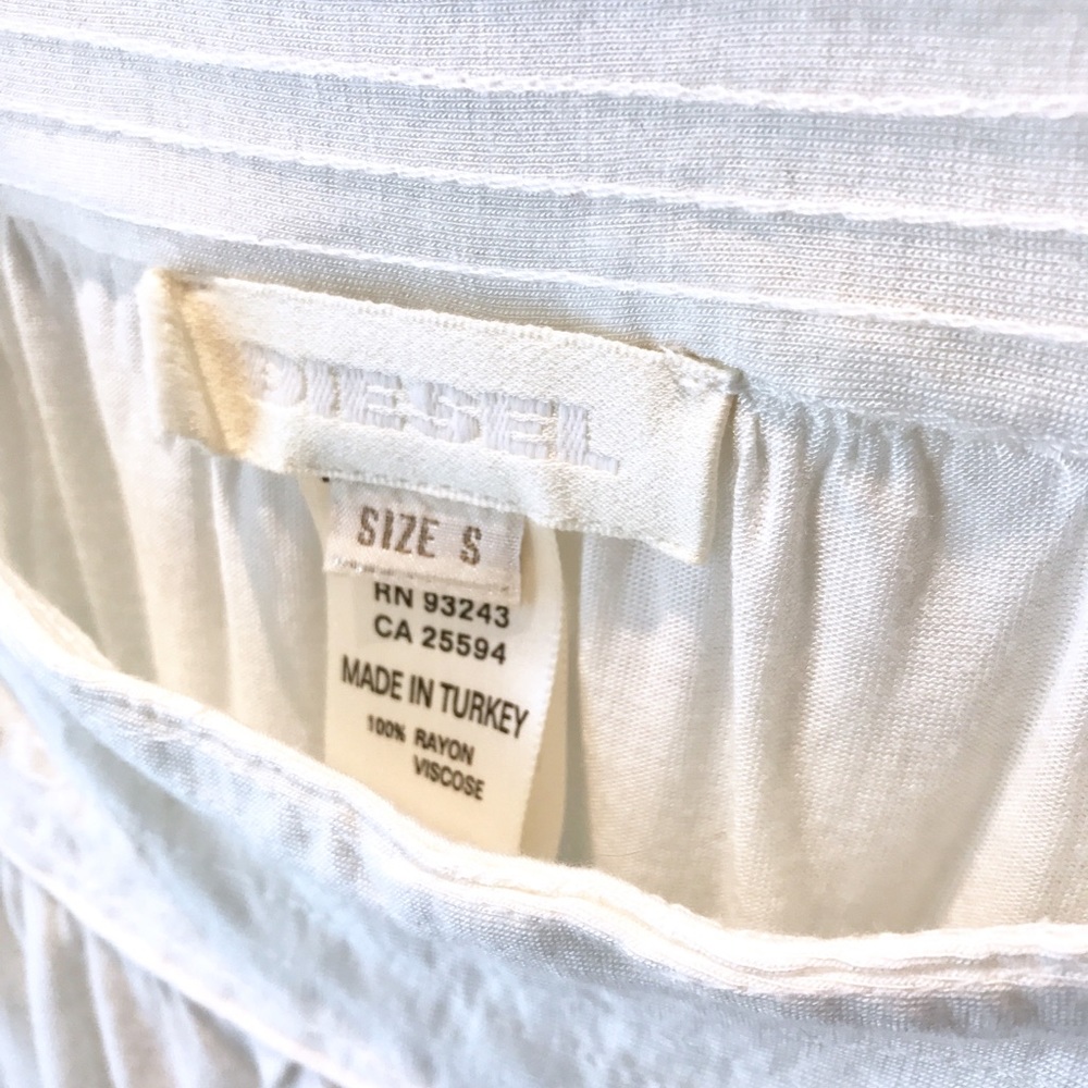 Diesel White Short-Sleeve Top - Picture 7 of 7