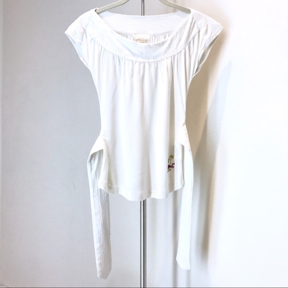 Diesel White Short-Sleeve Top - Picture 4 of 7