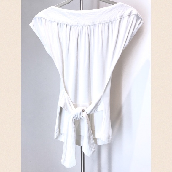 Diesel White Short-Sleeve Top - Picture 3 of 7