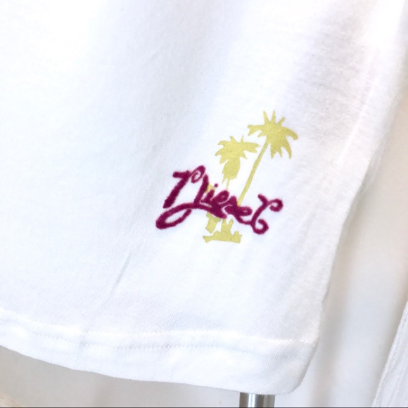 Diesel White Short-Sleeve Top - Picture 6 of 7