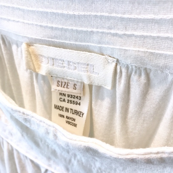 Diesel White Short-Sleeve Top - Picture 7 of 7