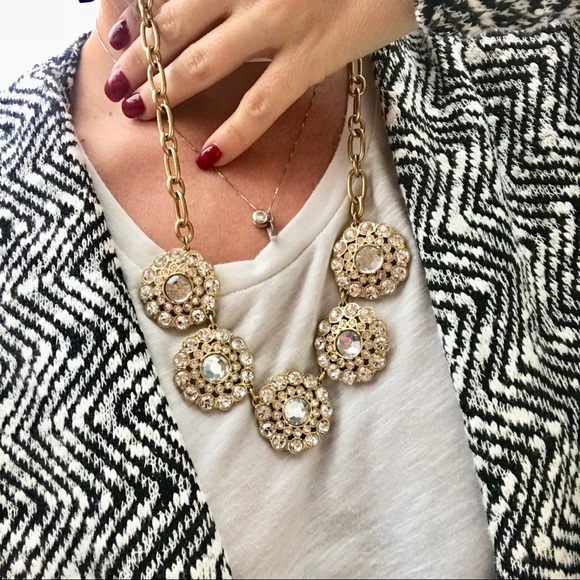 SALE🥳J.Crew circle statement necklace - Picture 5 of 5
