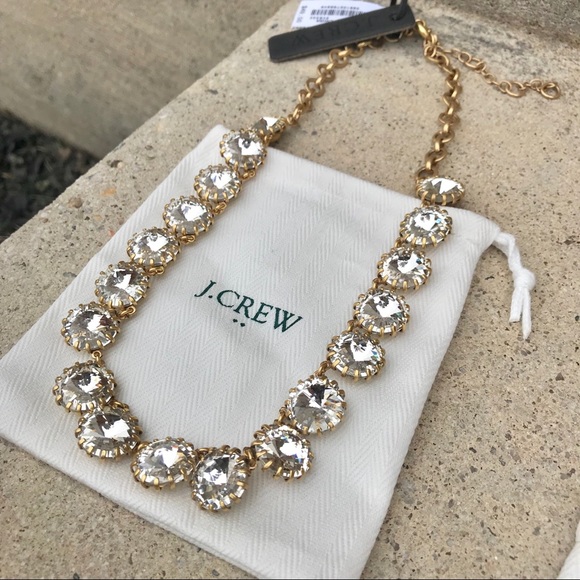 J. Crew Jewelry - J. Crew Chrystal statement necklace
