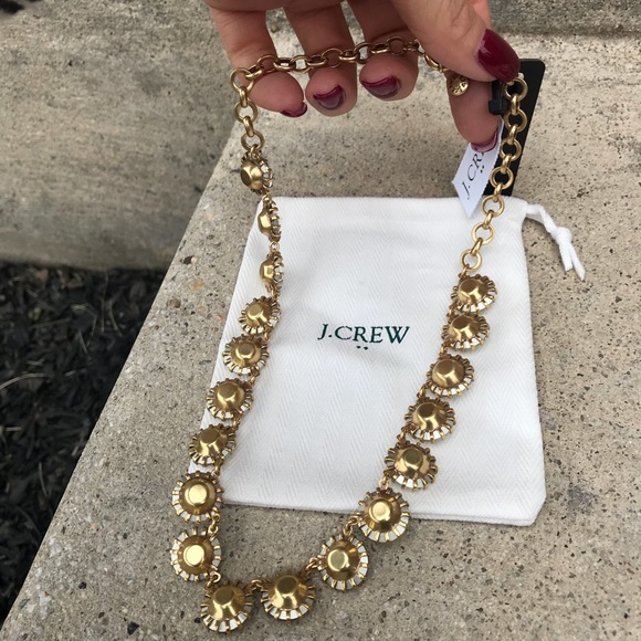 J. Crew Chrystal statement necklace - Picture 5 of 7