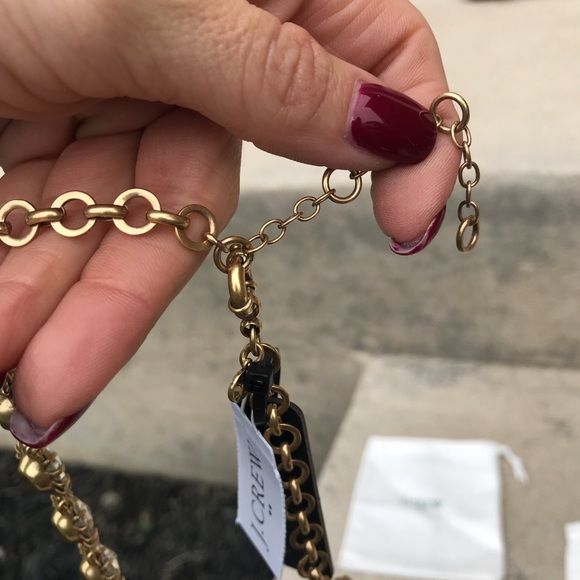 J. Crew Chrystal statement necklace - Picture 6 of 7